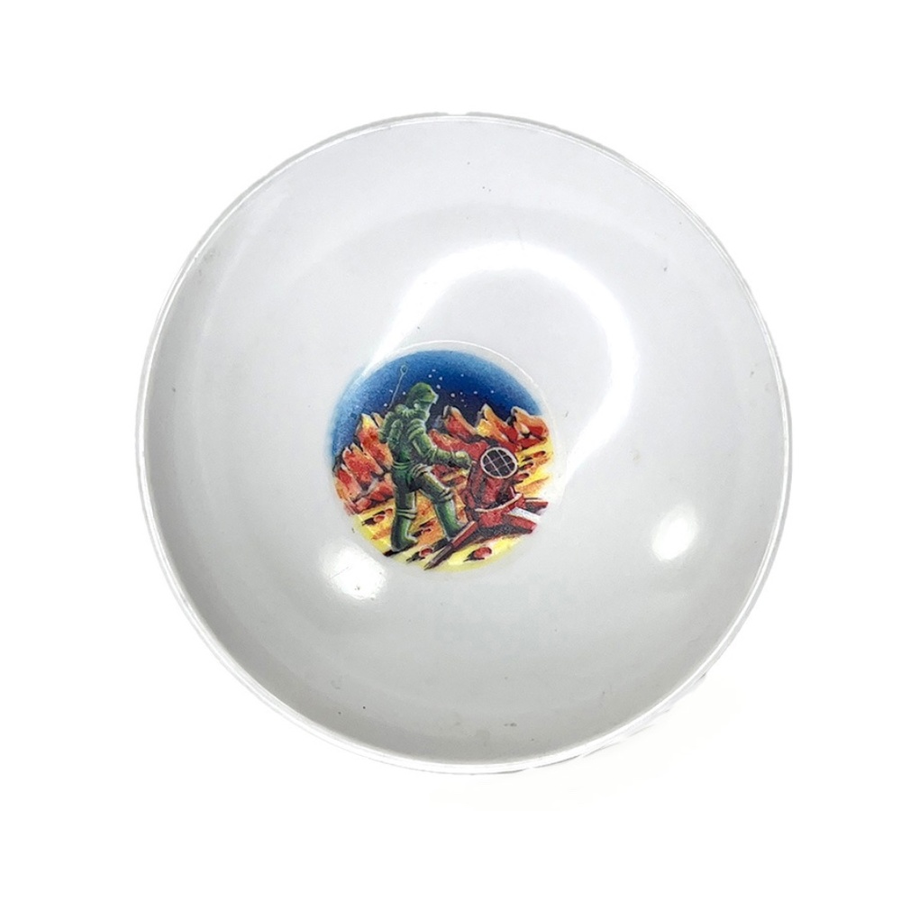 Vintage Man on the Moon Cereal Bowl